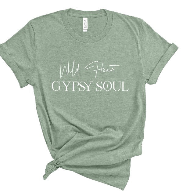 Wild Heart l Graphic Tee - Bitsy Gypsy Boutique