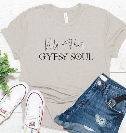 Wild Heart l Graphic Tee - Bitsy Gypsy Boutique