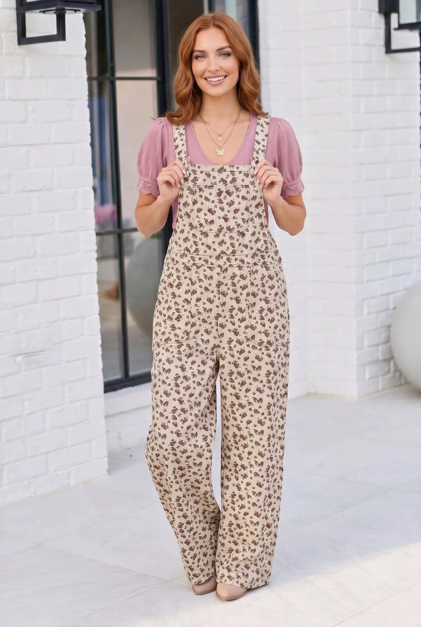 Wildflower Fields Floral Overalls by Haptics