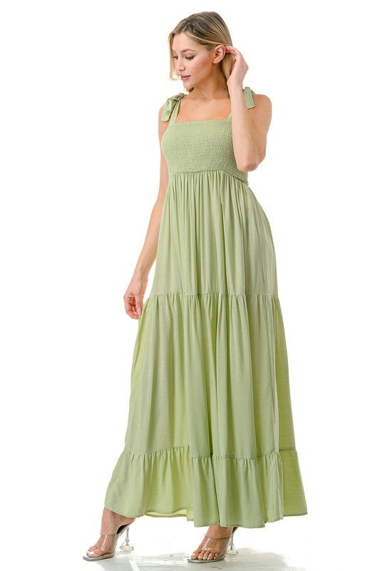 Women MAXI Dress - Bitsy Gypsy Boutique