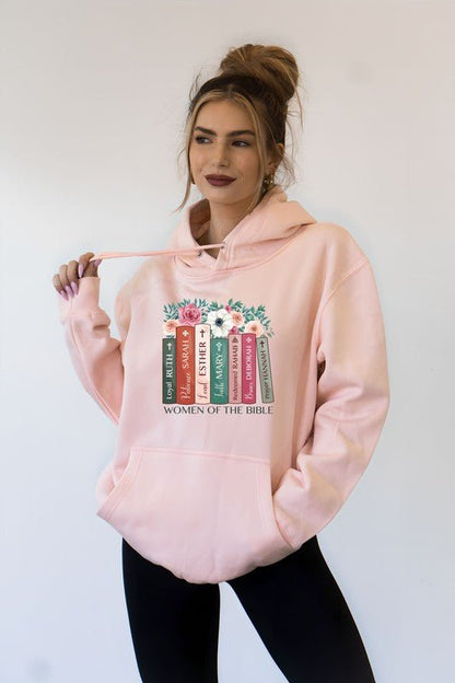 Women of the Bible Graphic Sweatshirt Hoodie - Bitsy Gypsy Boutique