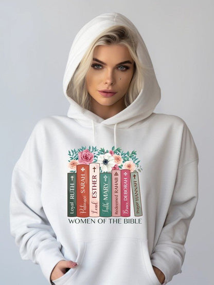Women of the Bible Graphic Sweatshirt Hoodie - Bitsy Gypsy Boutique