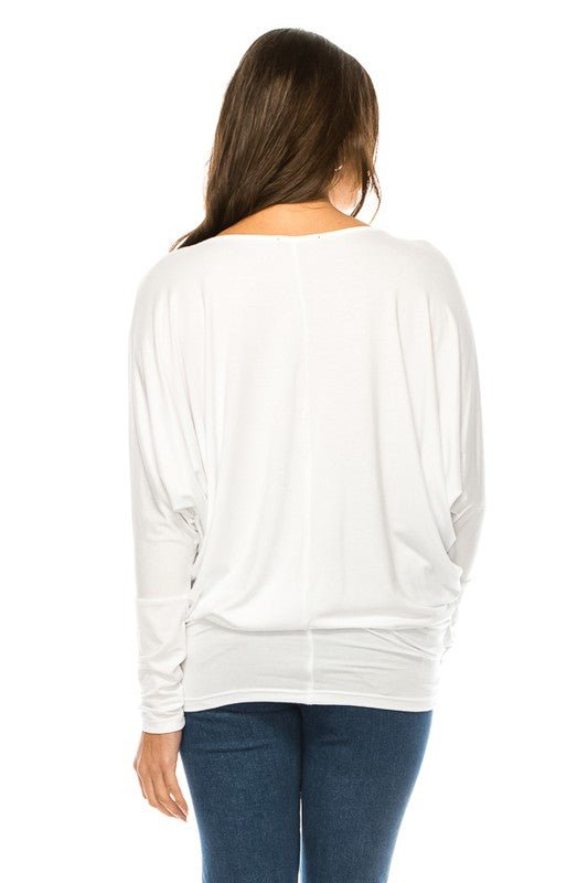 Women's Long Sleeve Round Neck TOP - Bitsy Gypsy Boutique
