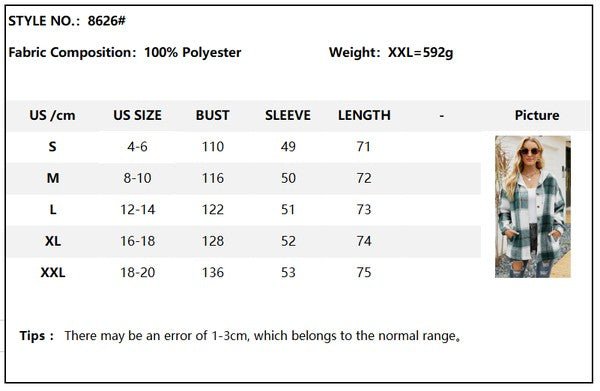 Women's Long Sleeve Shacket With Hooded - Bitsy Gypsy Boutique