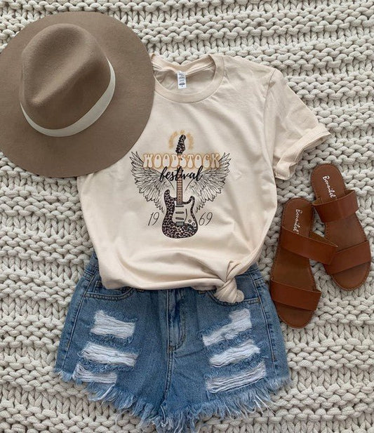 Woodstock 1969 Festival Tee - Bitsy Gypsy Boutique
