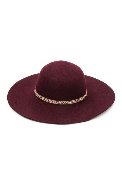 Wool Felt Fashion Floppy Hat - Bitsy Gypsy Boutique