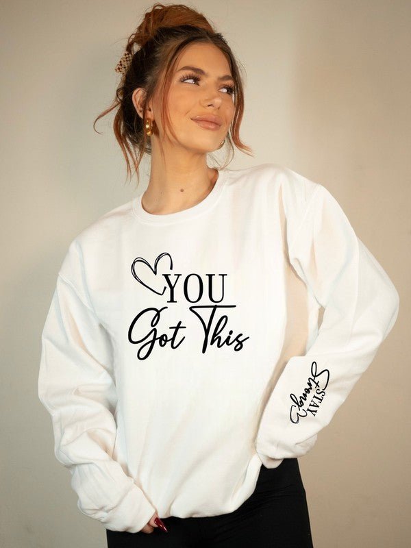 You Got This Premium Crewneck Sweatshirt - Bitsy Gypsy Boutique