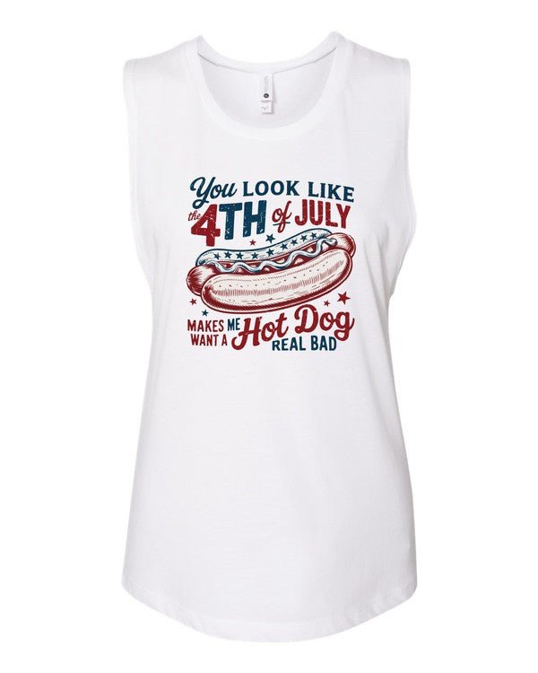 You Look Like the 4th of July Graphic Tank - Bitsy Gypsy Boutique