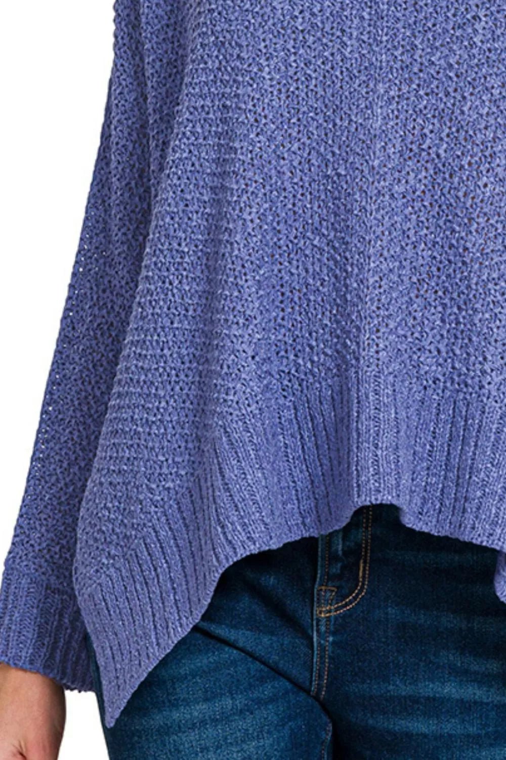 Zenana Dolman Sleeve V - Neck Sweater - Bitsy Gypsy Boutique