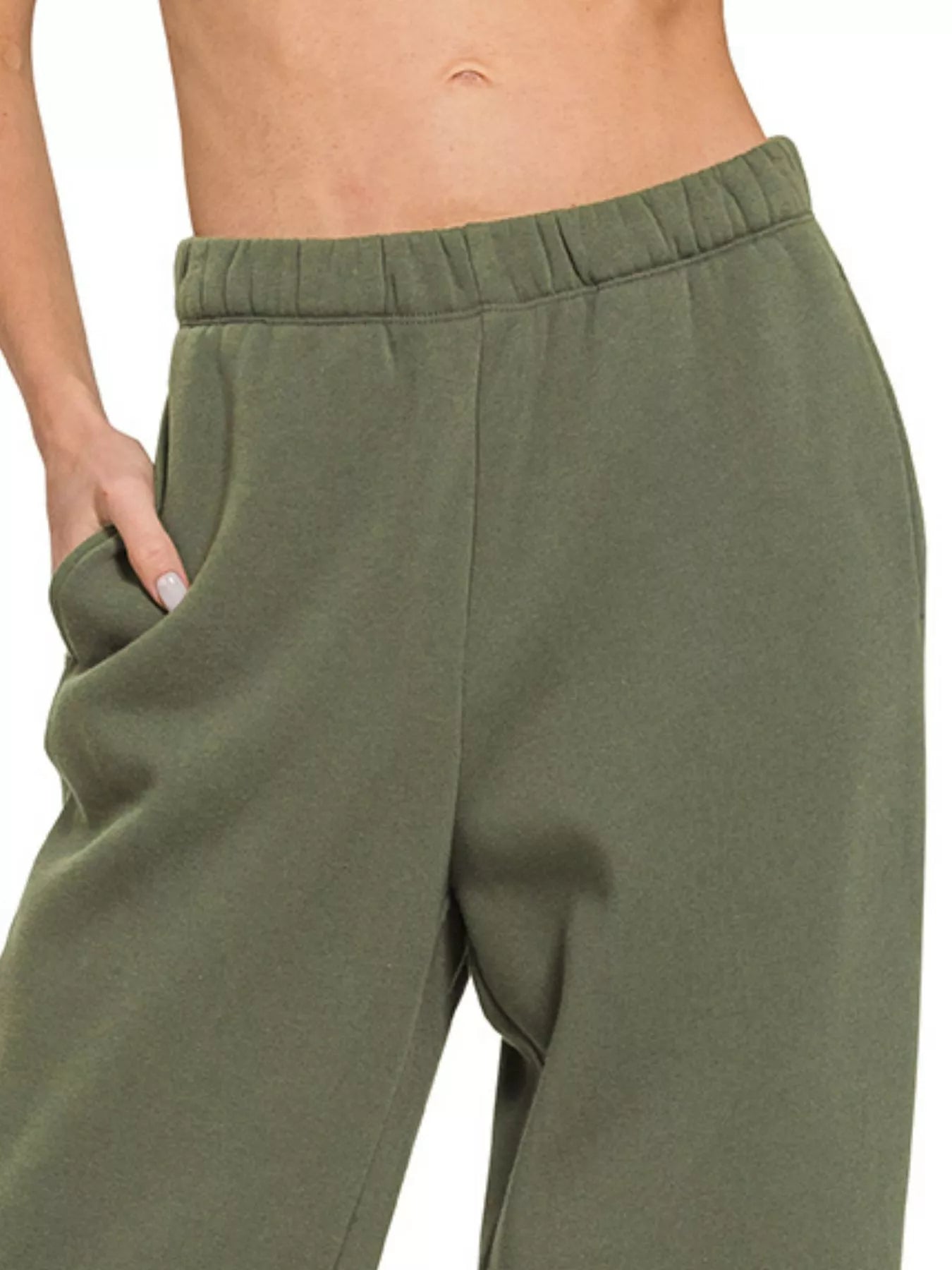 Zenana Fleece Sweatpant with Pockets - Bitsy Gypsy Boutique