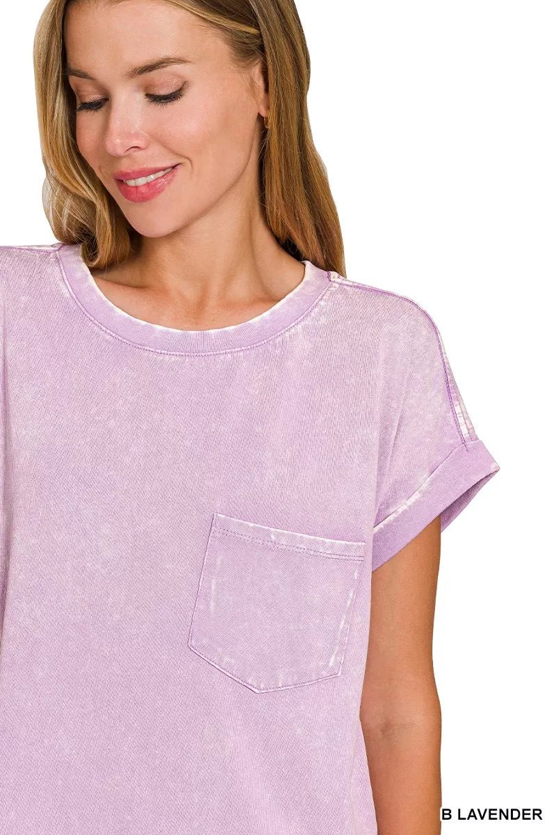 Zenana Premium Cotton Washed T-Shirt Dress - Bitsy Gypsy Boutique