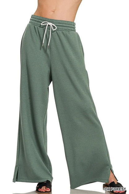 Zenana Scuba Drawstring Pants - Bitsy Gypsy Boutique
