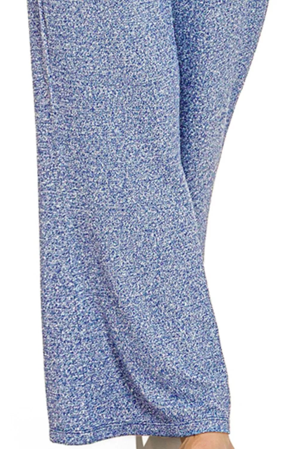 Zenana Soft Elastic Waisted Flare Pants - Bitsy Gypsy Boutique