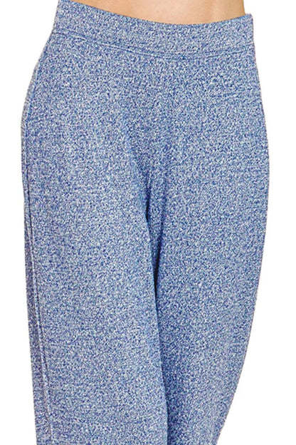 Zenana Soft Elastic Waisted Flare Pants - Bitsy Gypsy Boutique