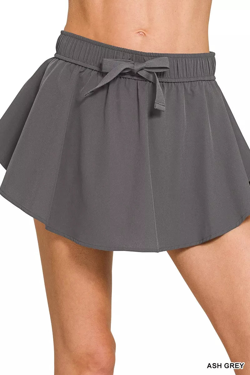 Zenana Soft Woven Active Skorts - Bitsy Gypsy Boutique