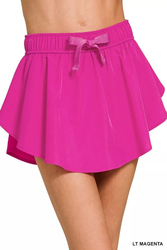 Zenana Soft Woven Active Skorts - Bitsy Gypsy Boutique