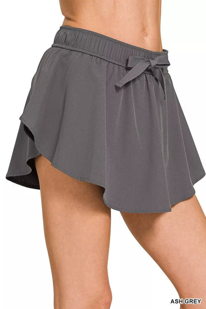 Zenana Soft Woven Active Skorts - Bitsy Gypsy Boutique