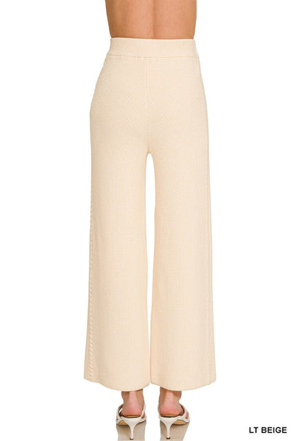Zenana Viscose Sweater Pants - Bitsy Gypsy Boutique