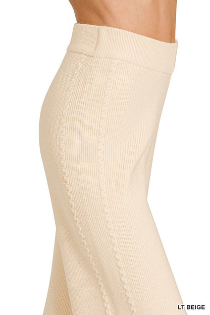Zenana Viscose Sweater Pants - Bitsy Gypsy Boutique