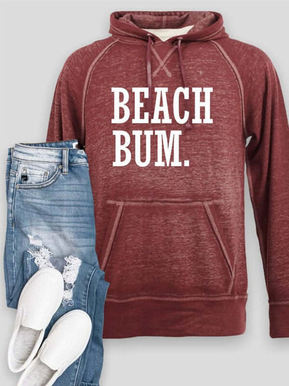 Beach Bum Vintage hoodie - Bitsy Gypsy Boutique