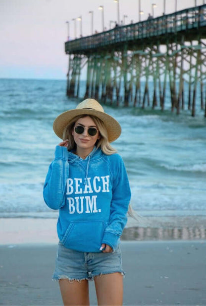 Beach Bum Vintage hoodie - Bitsy Gypsy Boutique